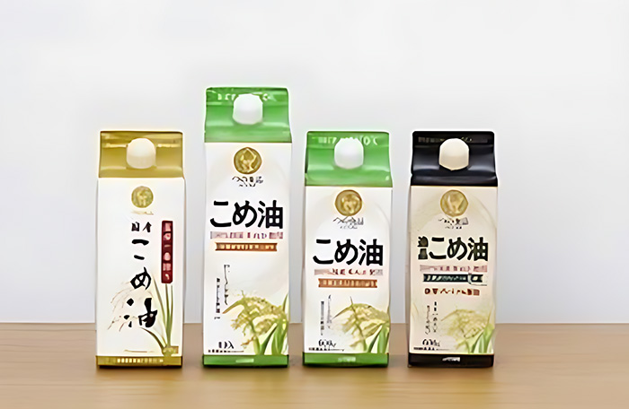 Dòng dầu gạo Tsuno Nhật Bản hộp giấy bảo vệ môi trường