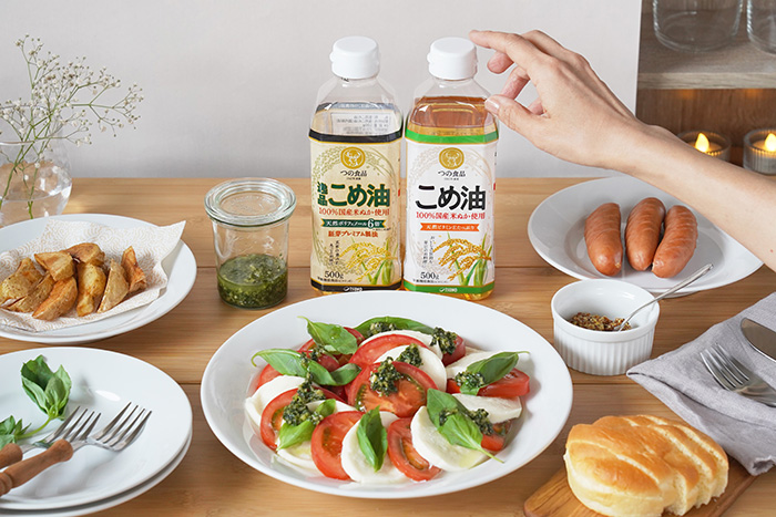 Dầu gạo Tsuno dưỡng ẩm da tự nhiên