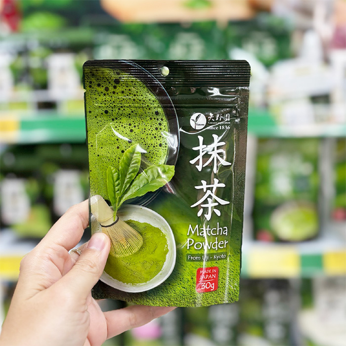 Bột matcha Uji chính hãng Nhật Yanoen gói 30gr