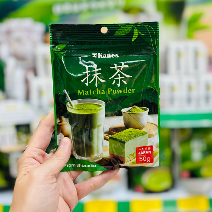 Bột matcha Nhật chính hãng Kanes 50g