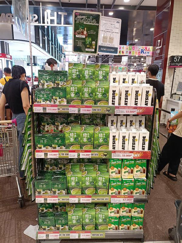 Bột matcha Nhật bán tại Aeon Bình Tân