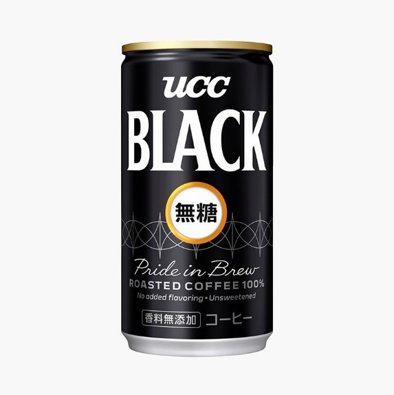 Cà phê đen không đường vị đậm đà UCC 185g