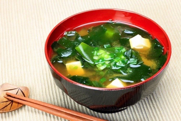 Súp miso rong biển Wakame